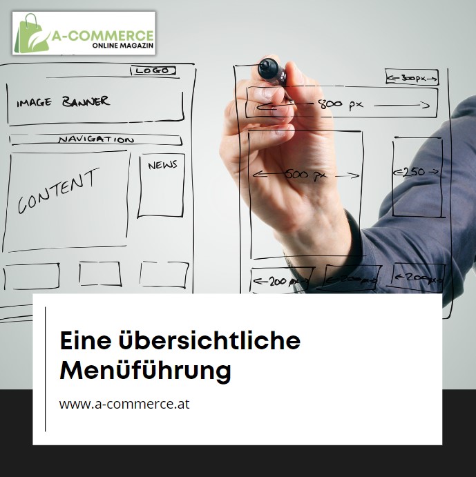 Eine übersichtliche Menüführung
