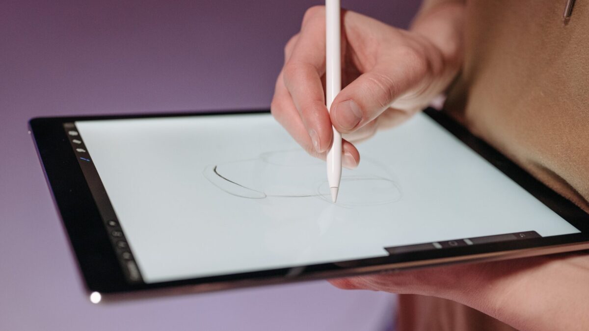 iPad mit Stift