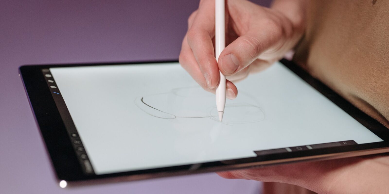 iPad mit Stift