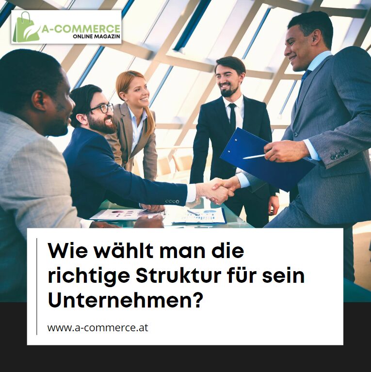 Wie wählt man die richtige Struktur für sein Unternehmen?