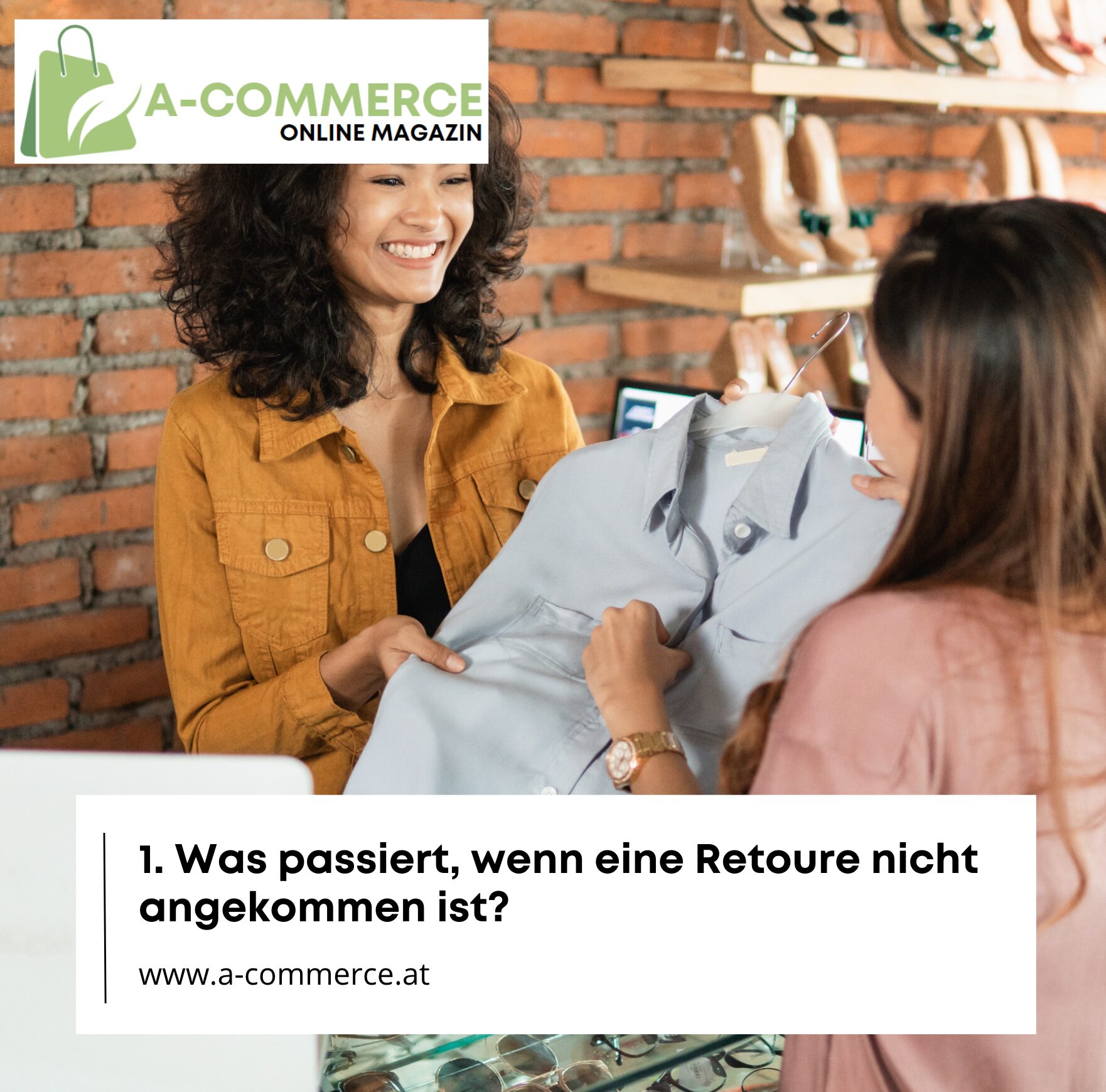 1. Was passiert, wenn eine Retoure nicht angekommen ist?