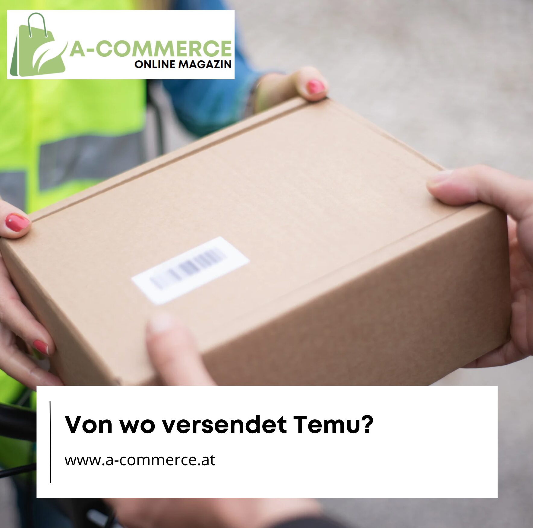 Von wo versendet Temu?