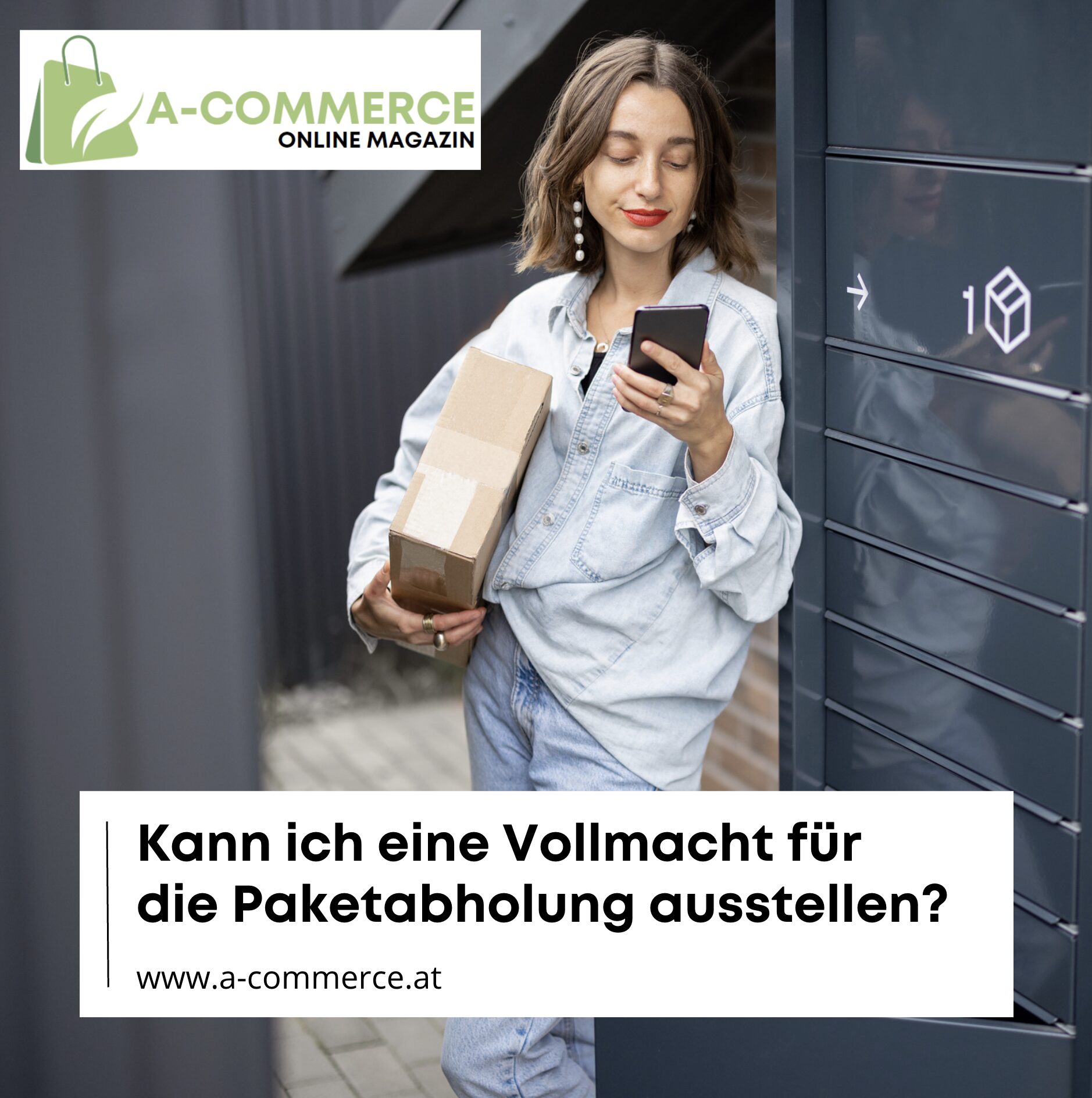 Kann ich eine Vollmacht für die Paketabholung ausstellen?