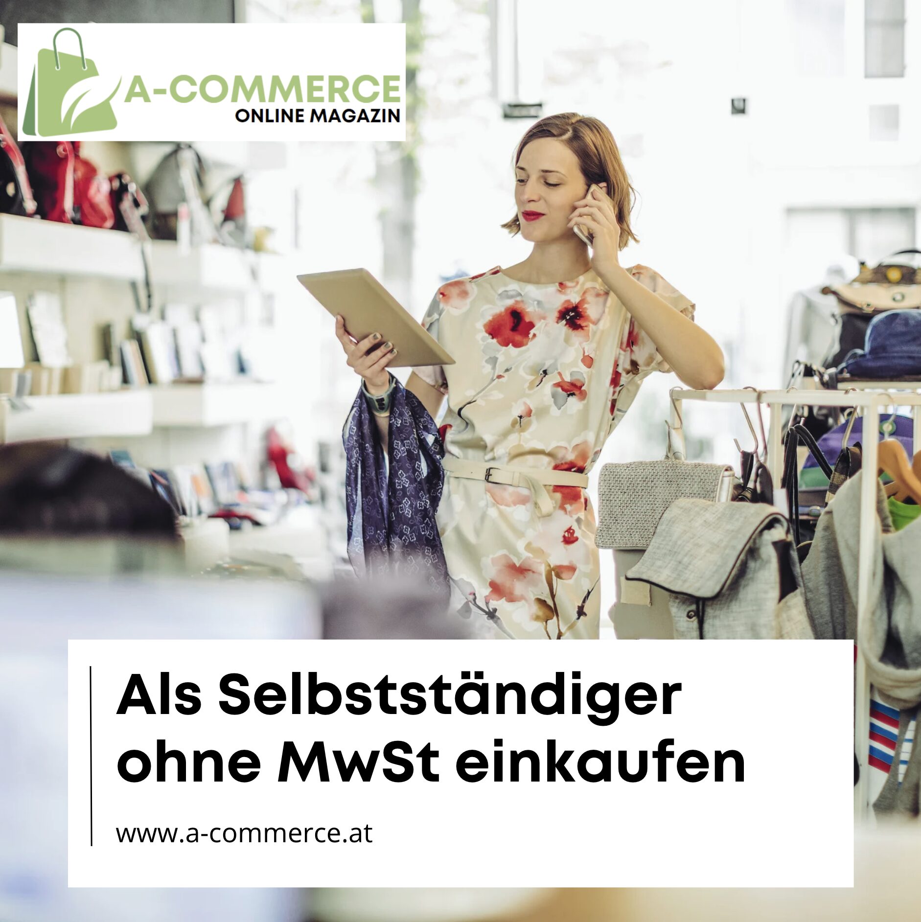 Als Selbstständiger ohne MwSt einkaufen