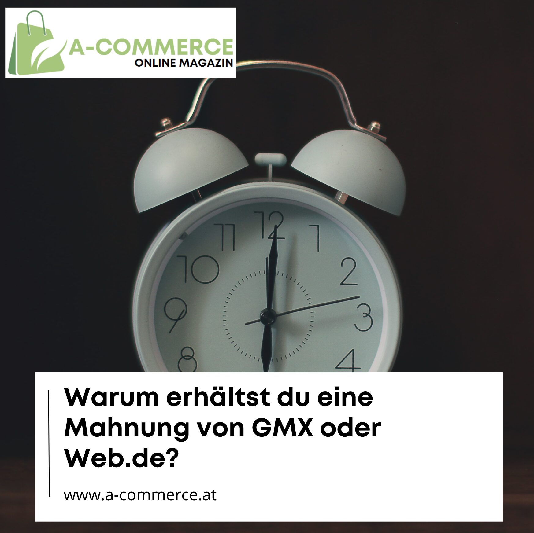 Warum erhältst du eine Mahnung von GMX oder Web.de?
