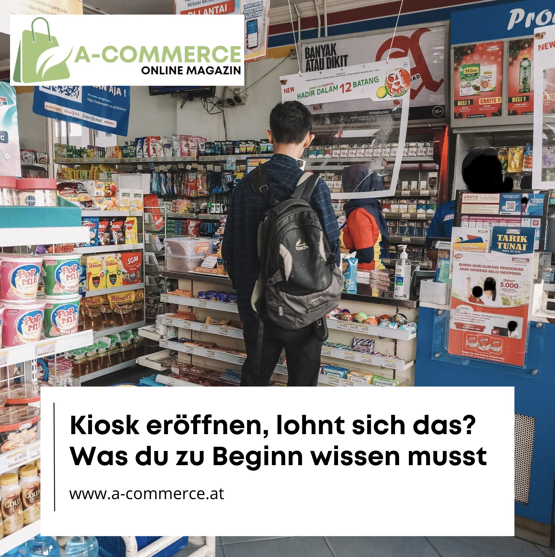 Kiosk eröffnen, lohnt sich das? Was du zu Beginn wissen musst