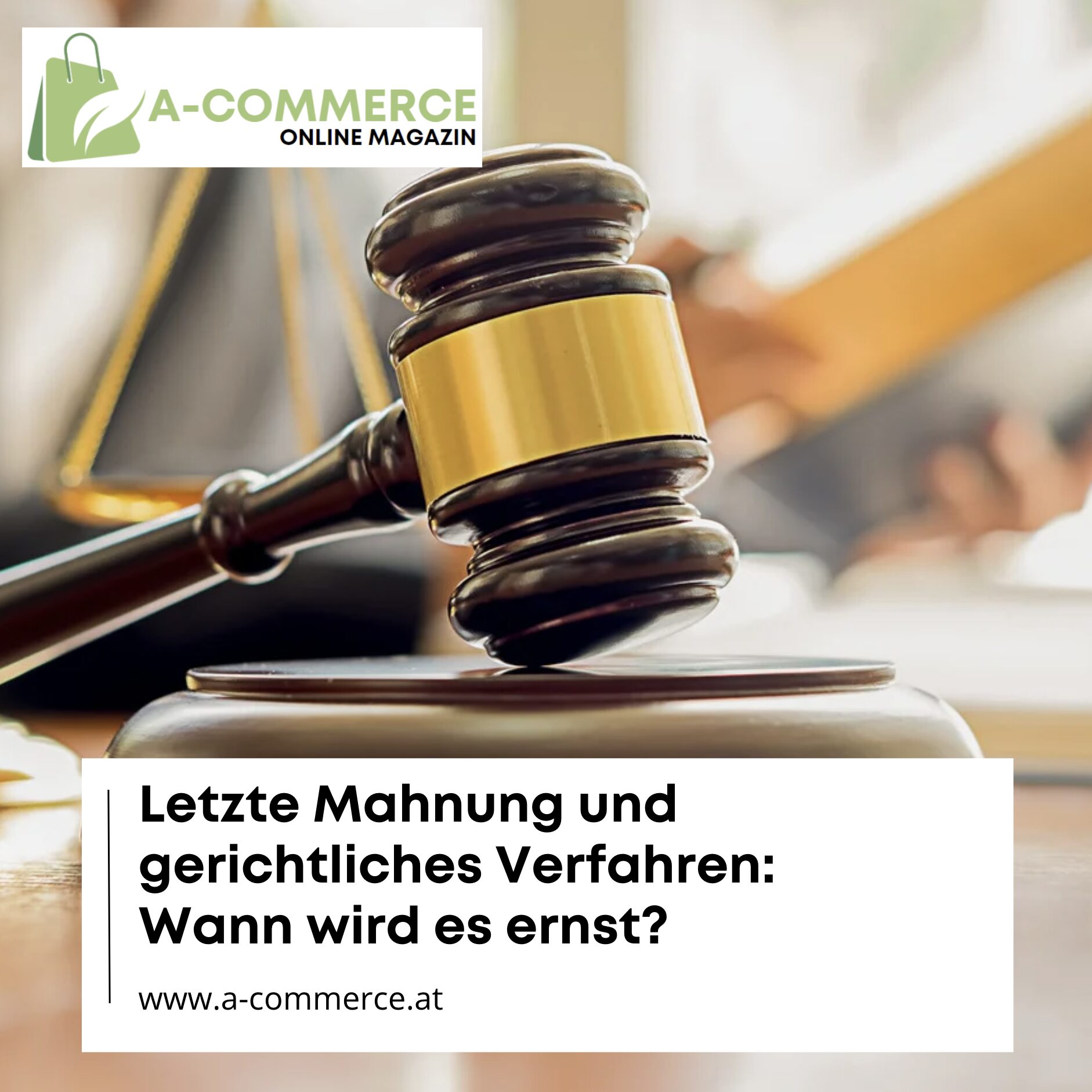 Letzte Mahnung und gerichtliches Verfahren: Wann wird es ernst?