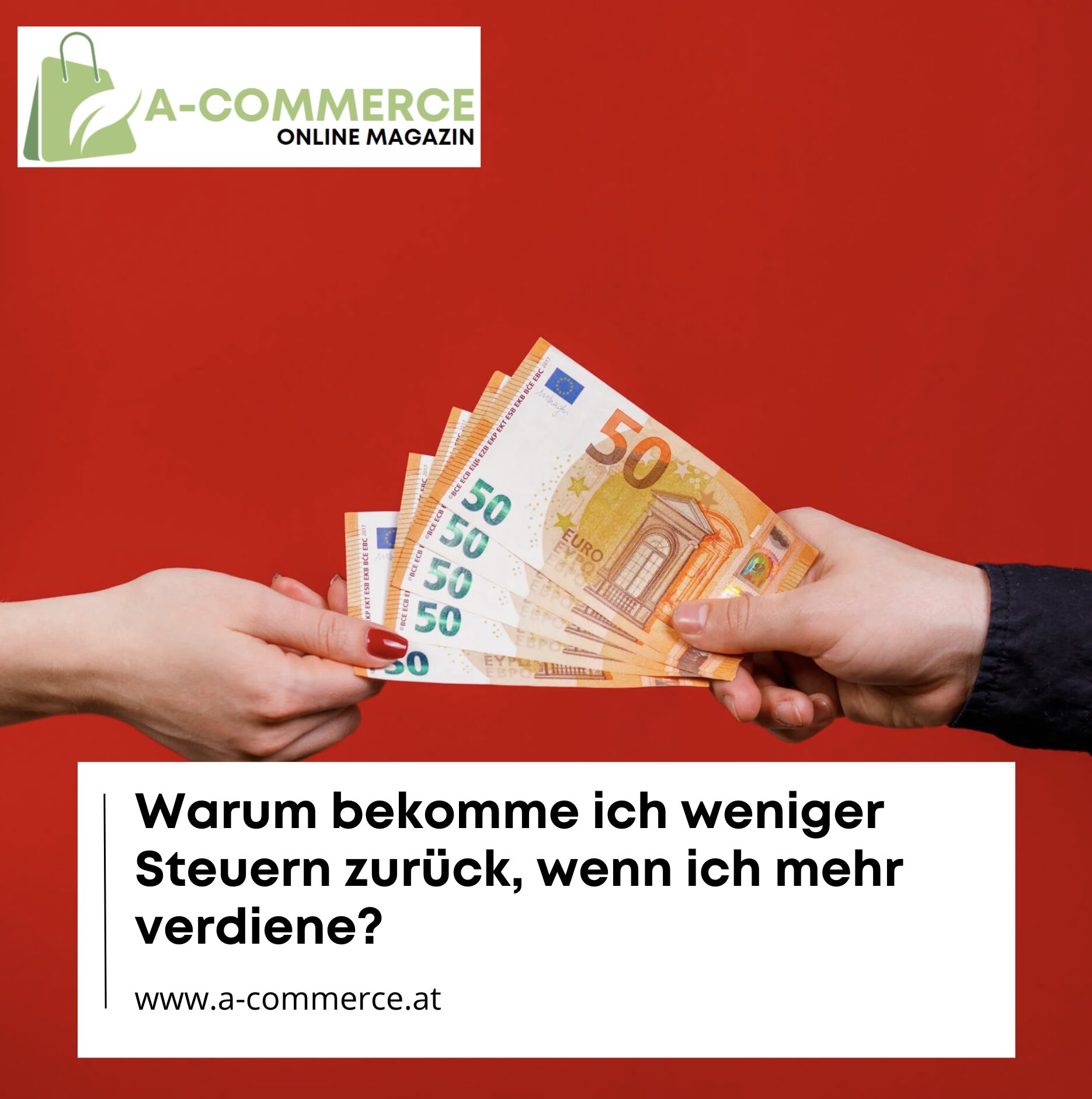 Warum bekomme ich weniger Steuern zurück, wenn ich mehr verdiene? Warum bekomme ich weniger Steuern zurück, wenn ich mehr verdiene?