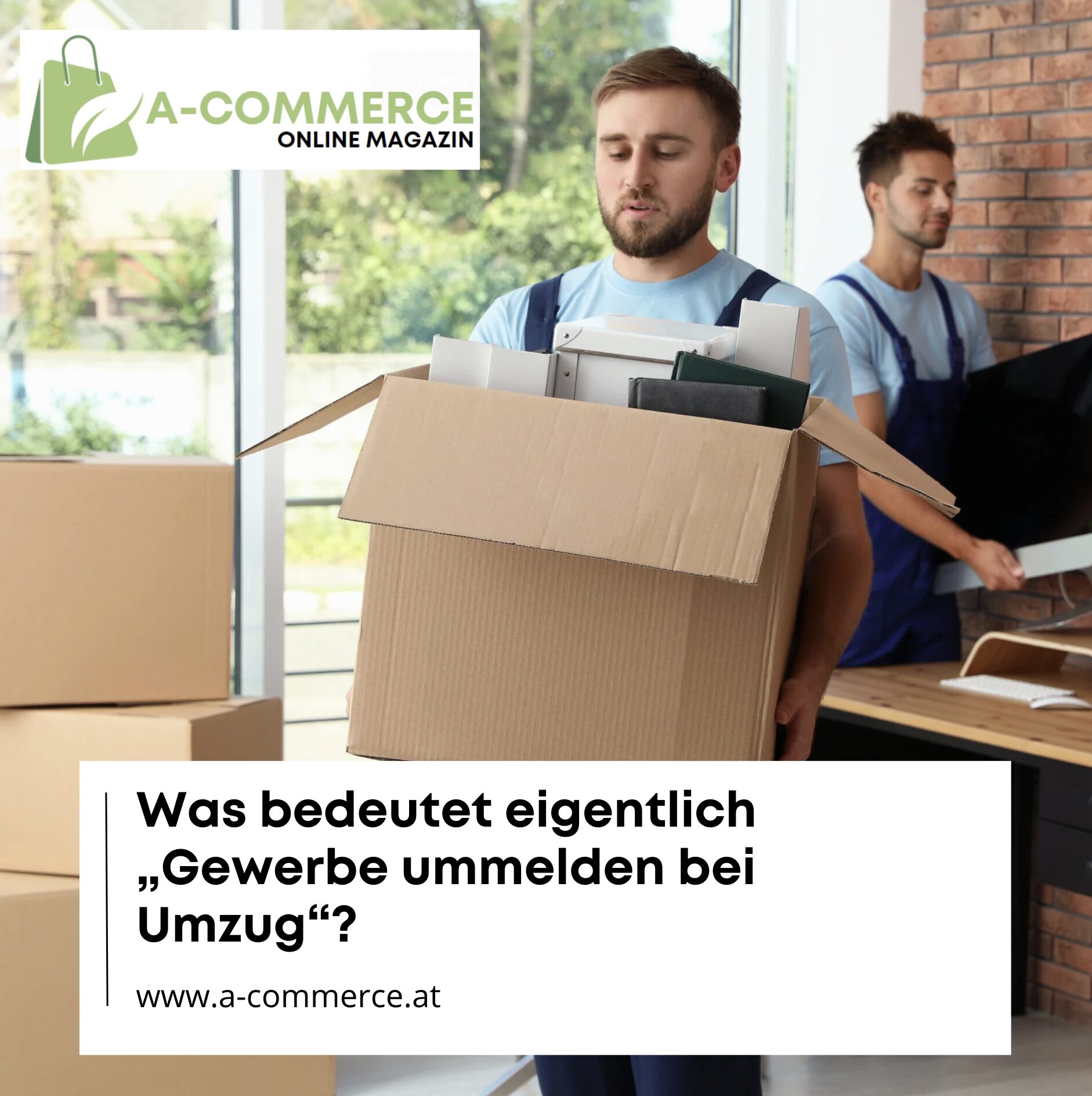 Was bedeutet eigentlich „Gewerbe ummelden bei Umzug“?