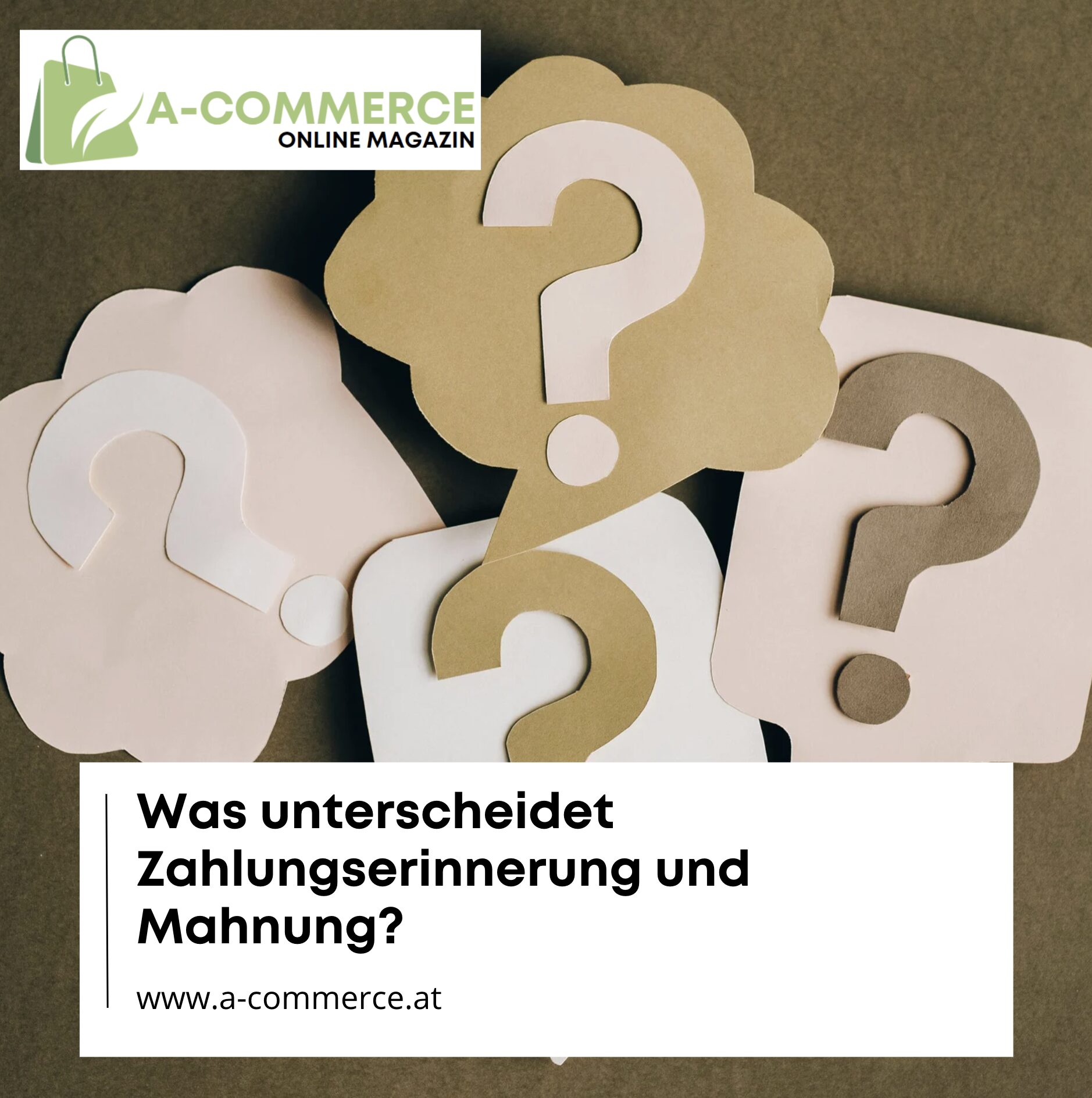 Was unterscheidet Zahlungserinnerung und Mahnung?