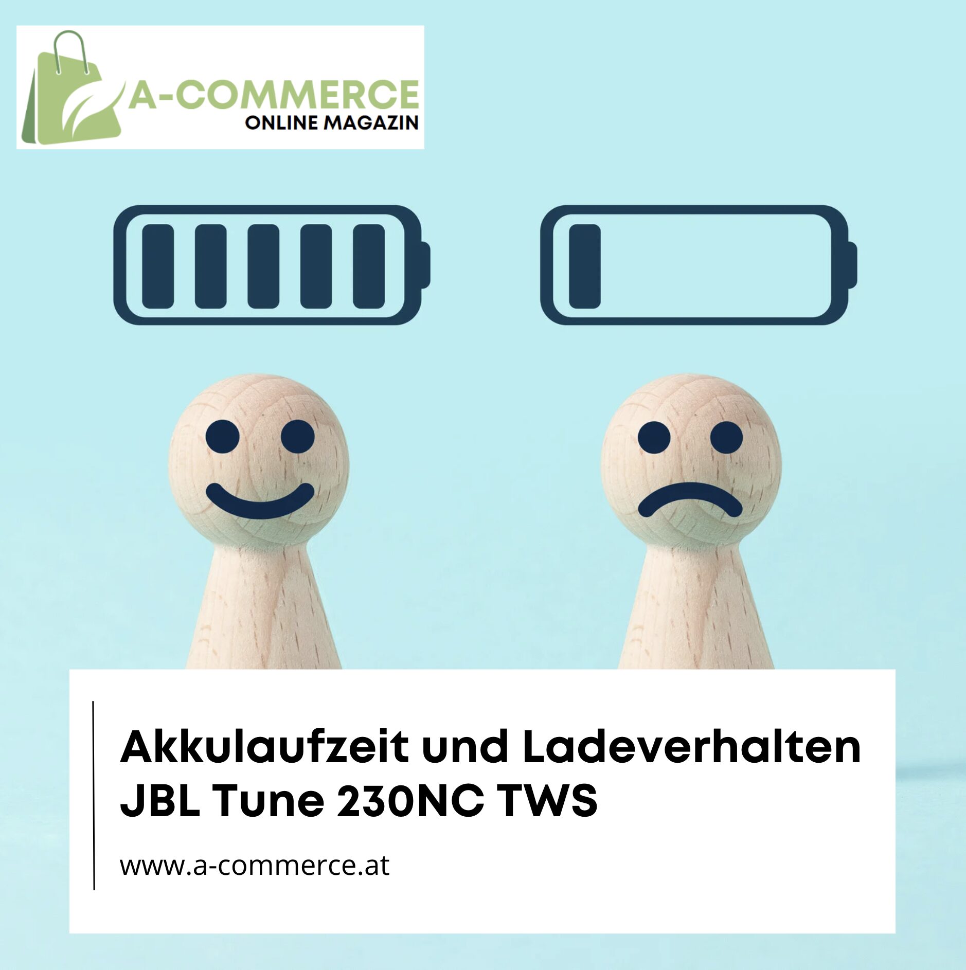Akkulaufzeit und Ladeverhalten JBL Tune 230NC TWS