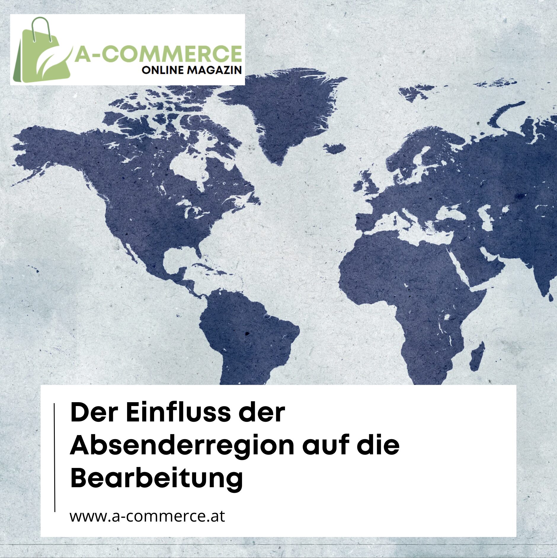 Der Einfluss der Absenderregion auf die Bearbeitung