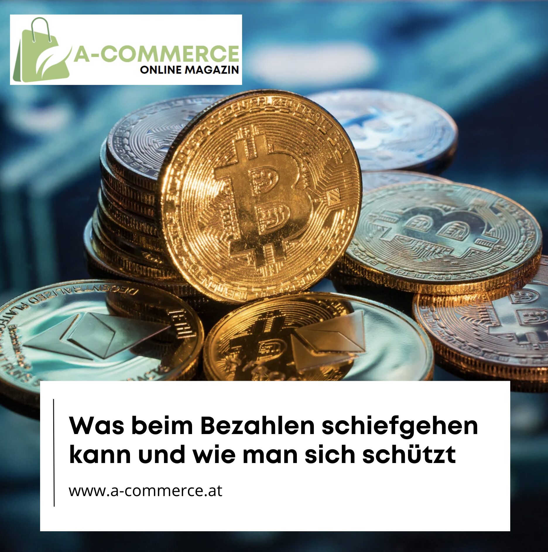 Bezahlen online mit Krypto 