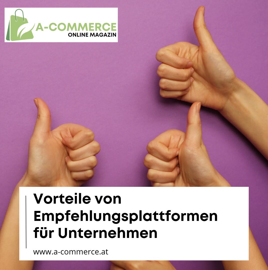 Empfehlungsplattformen vorteile