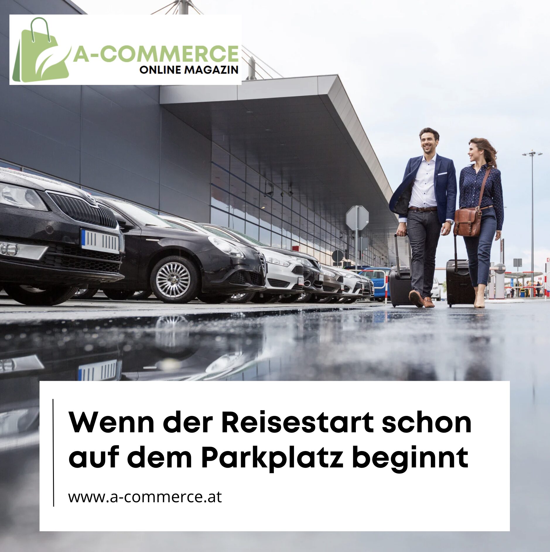 Wenn der Reisestart schon auf dem Parkplatz in Flughafennähe beginnt
