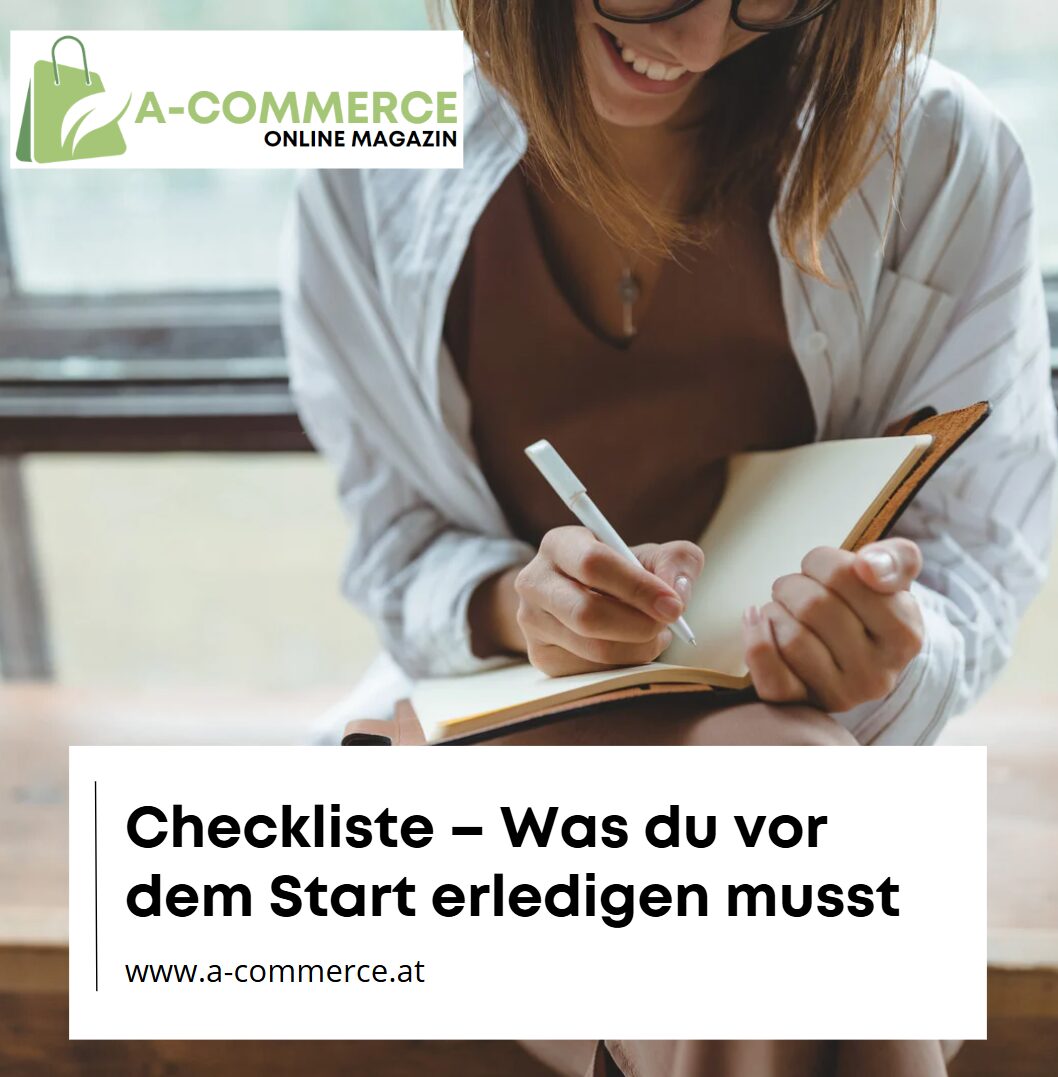 Checkliste – Was du vor dem Start erledigen musst