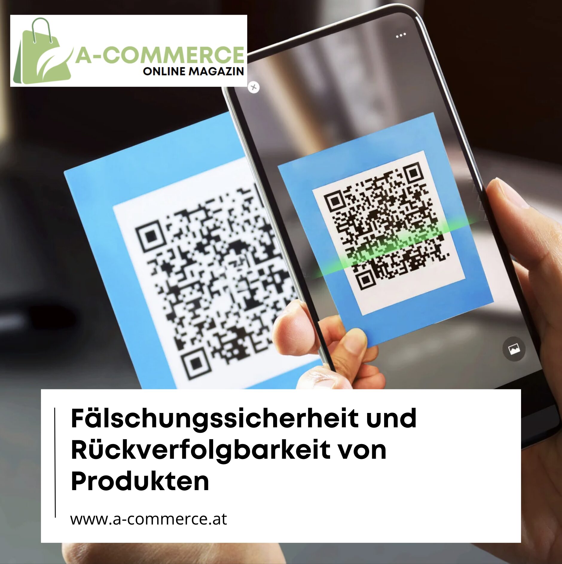 Fälschungssicherheit und Rückverfolgbarkeit von Produkten