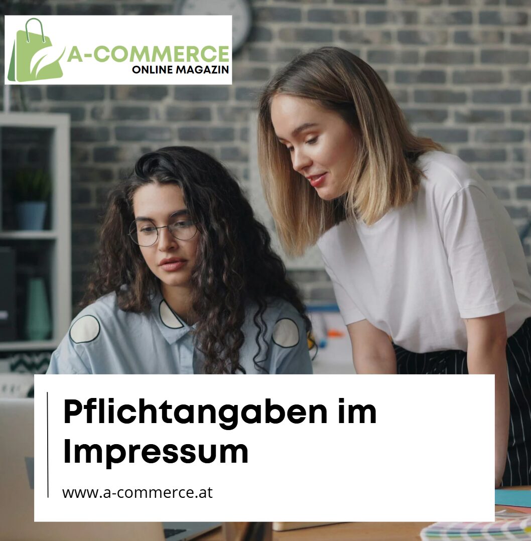 Pflichtangaben im Impressum