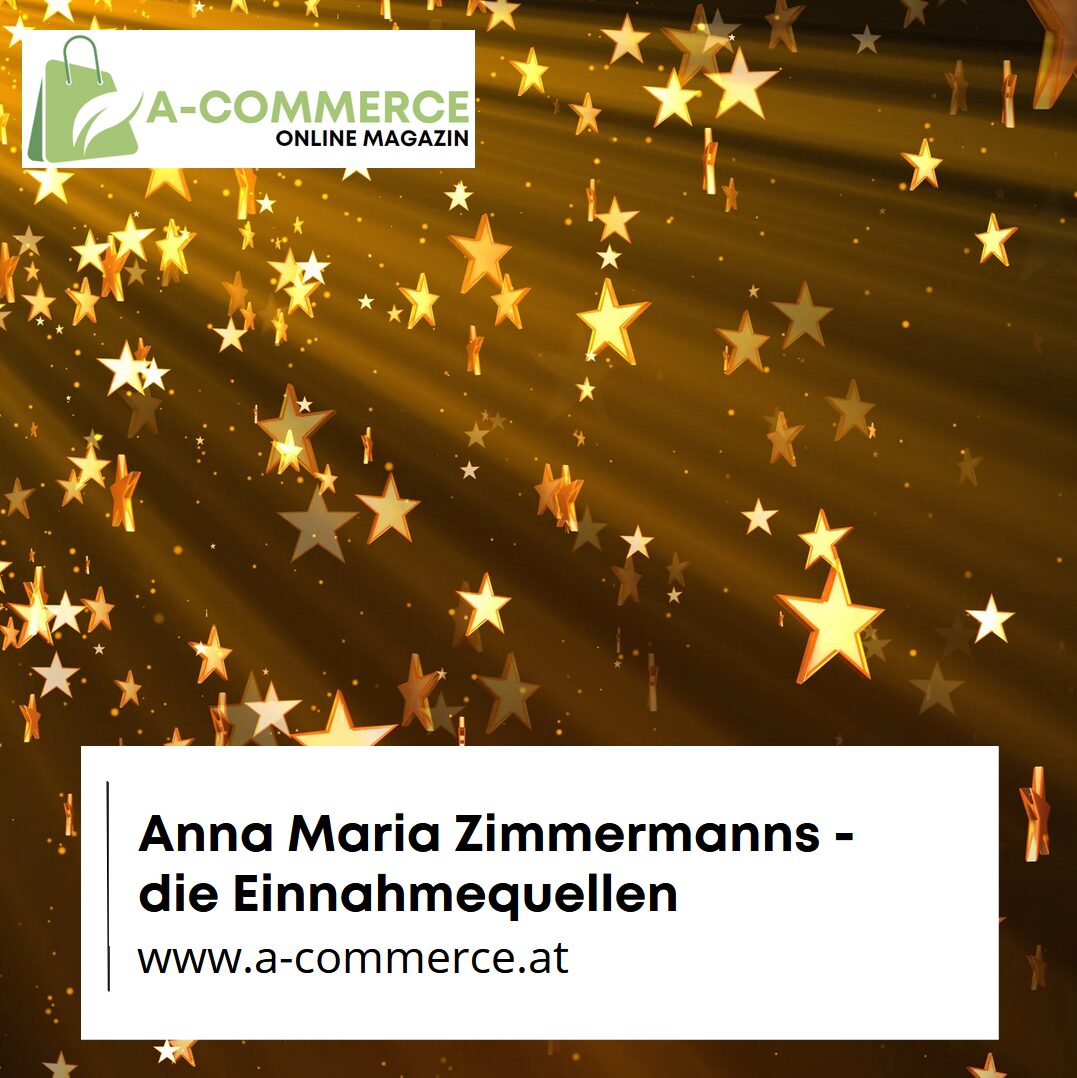Anna Maria Zimmermanns - die Einnahmequellen