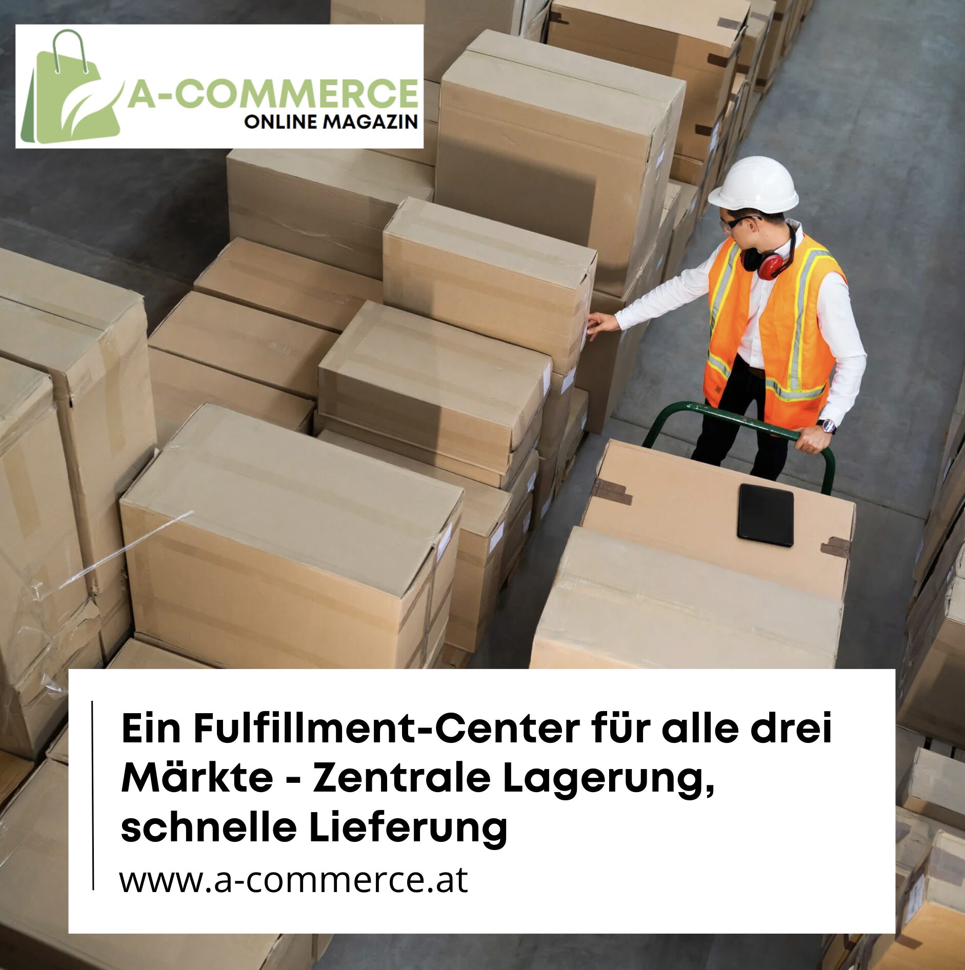  Ein Fulfillment-Center für alle drei Märkte - Zentrale Lagerung, schnelle Lieferung