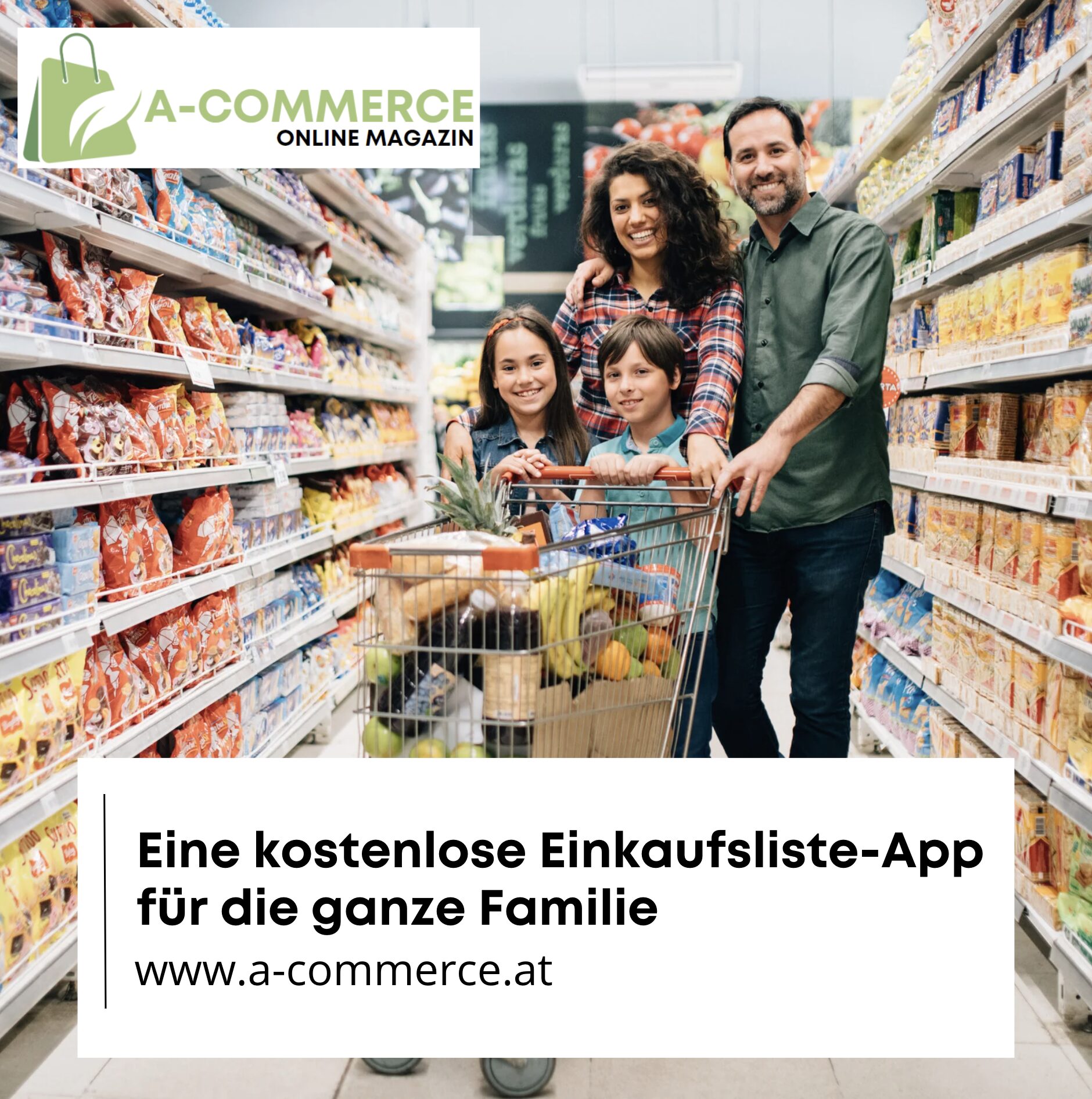 Eine kostenlose Einkaufsliste-App für die ganze Familie