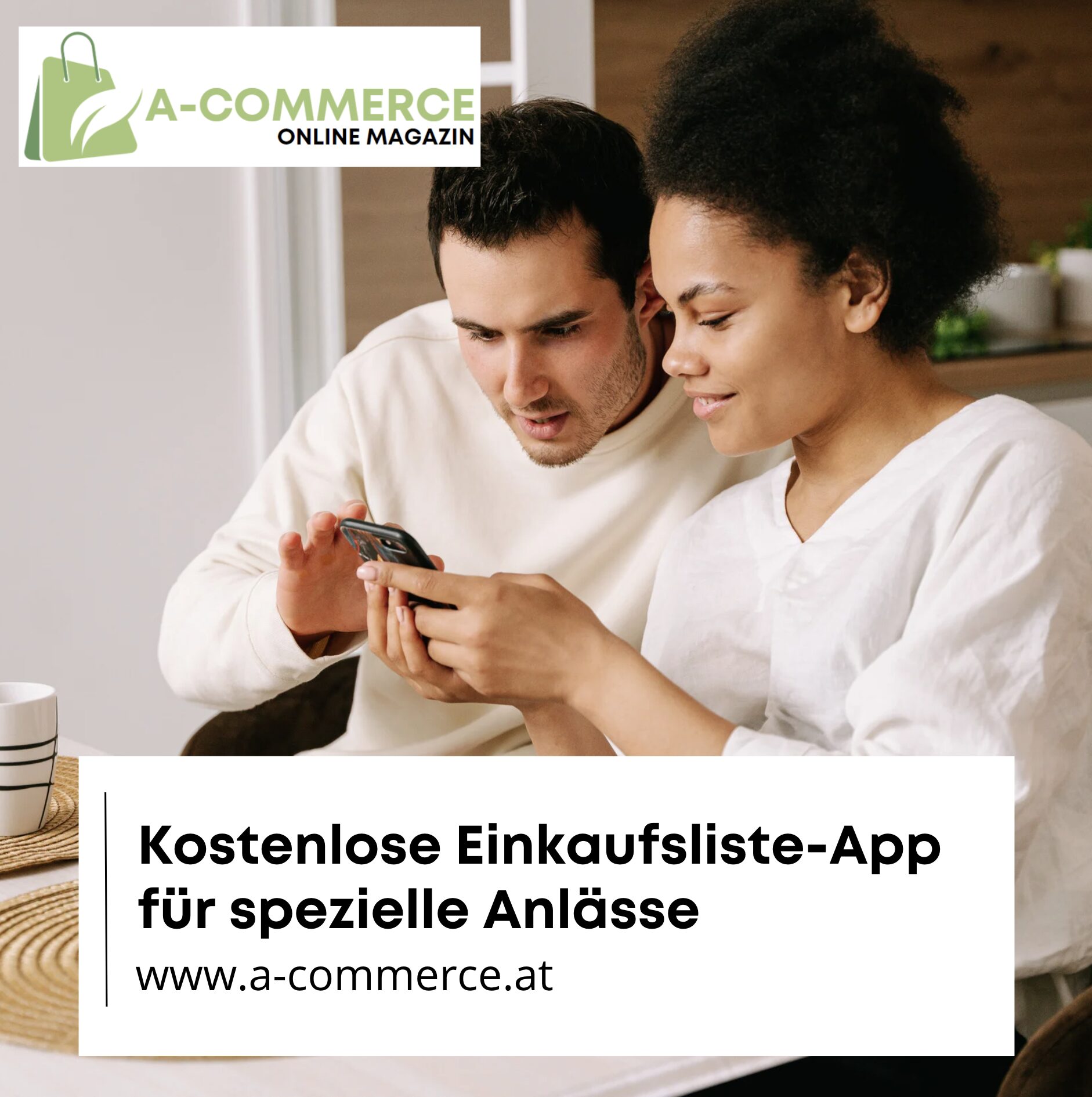 Kostenlose Einkaufsliste-App für spezielle Anlässe