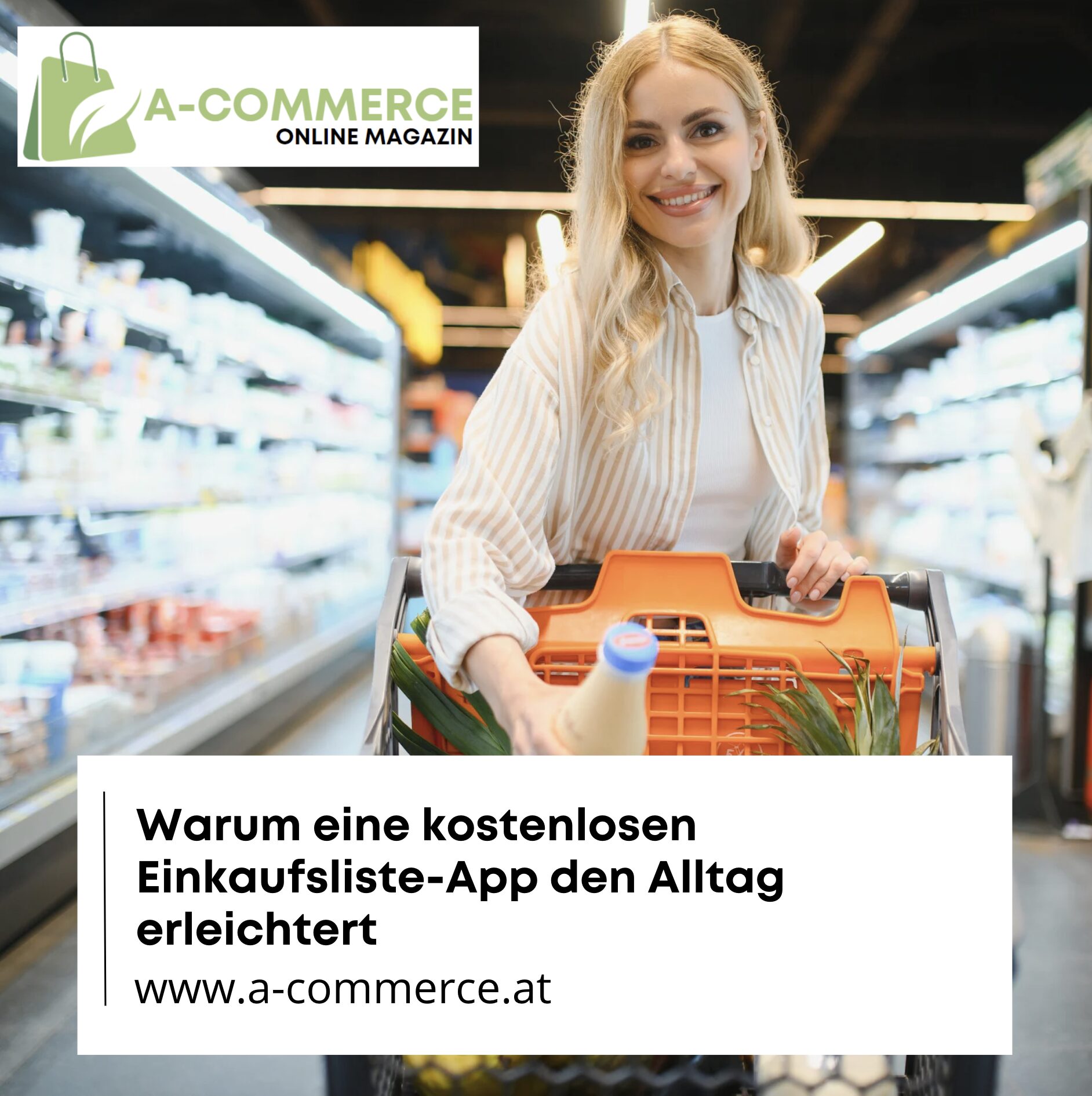 Warum eine kostenlosen Einkaufsliste-App den Alltag erleichtert