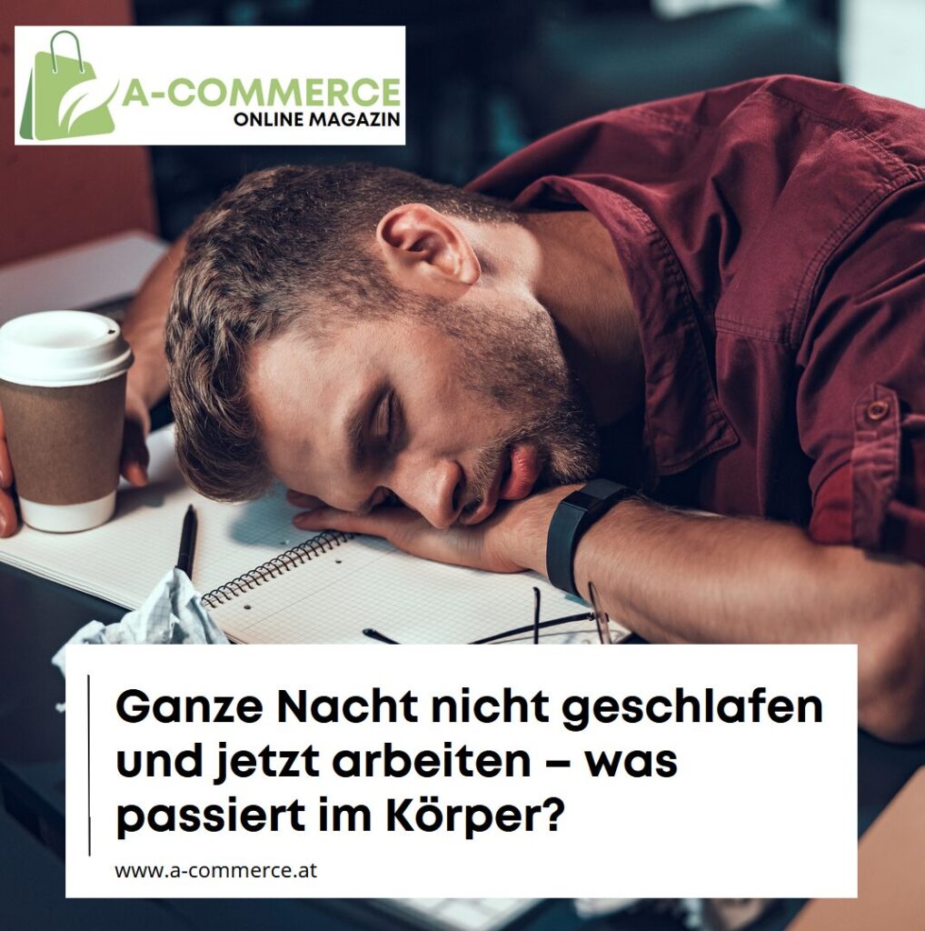 Ganze Nacht nicht geschlafen und jetzt arbeiten – was passiert im Körper?