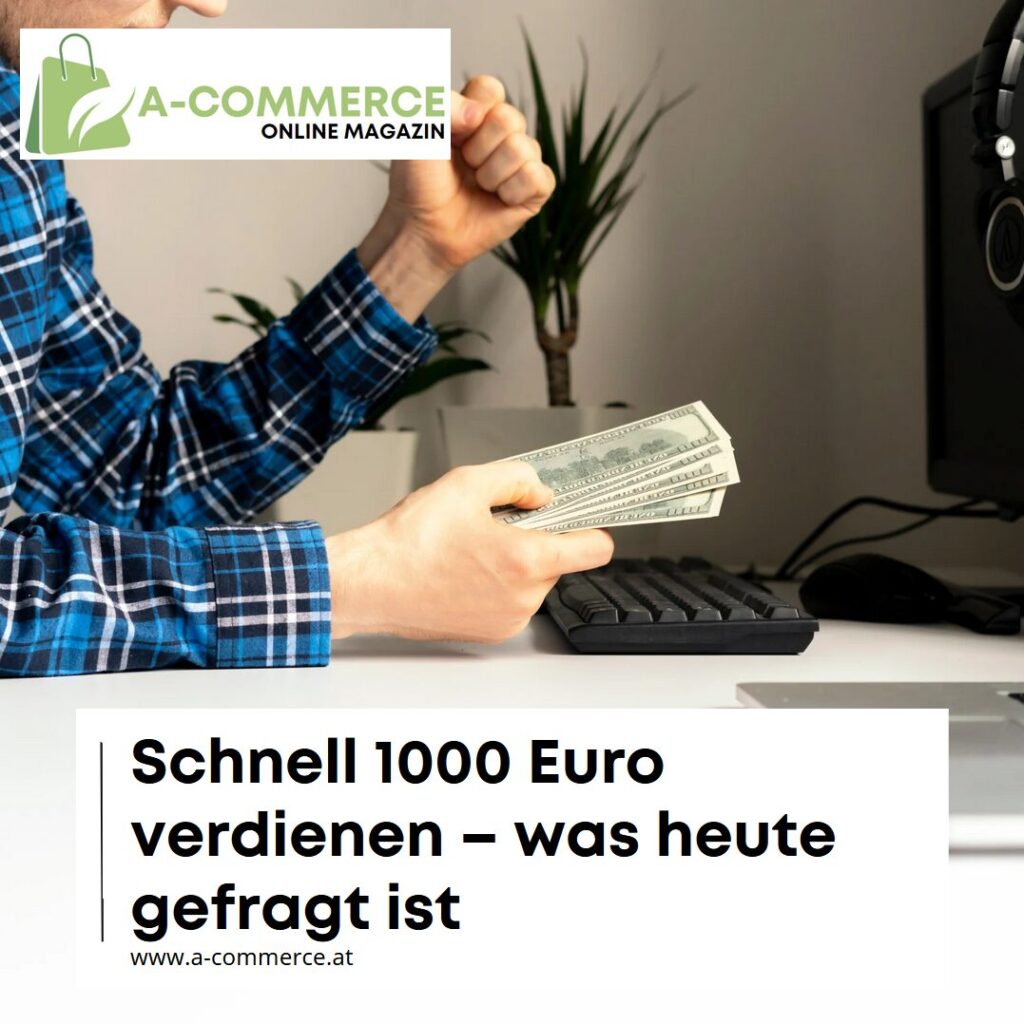 Schnell 1000 Euro verdienen – was heute gefragt ist Schnell 1000 Euro verdienen – was heute gefragt ist