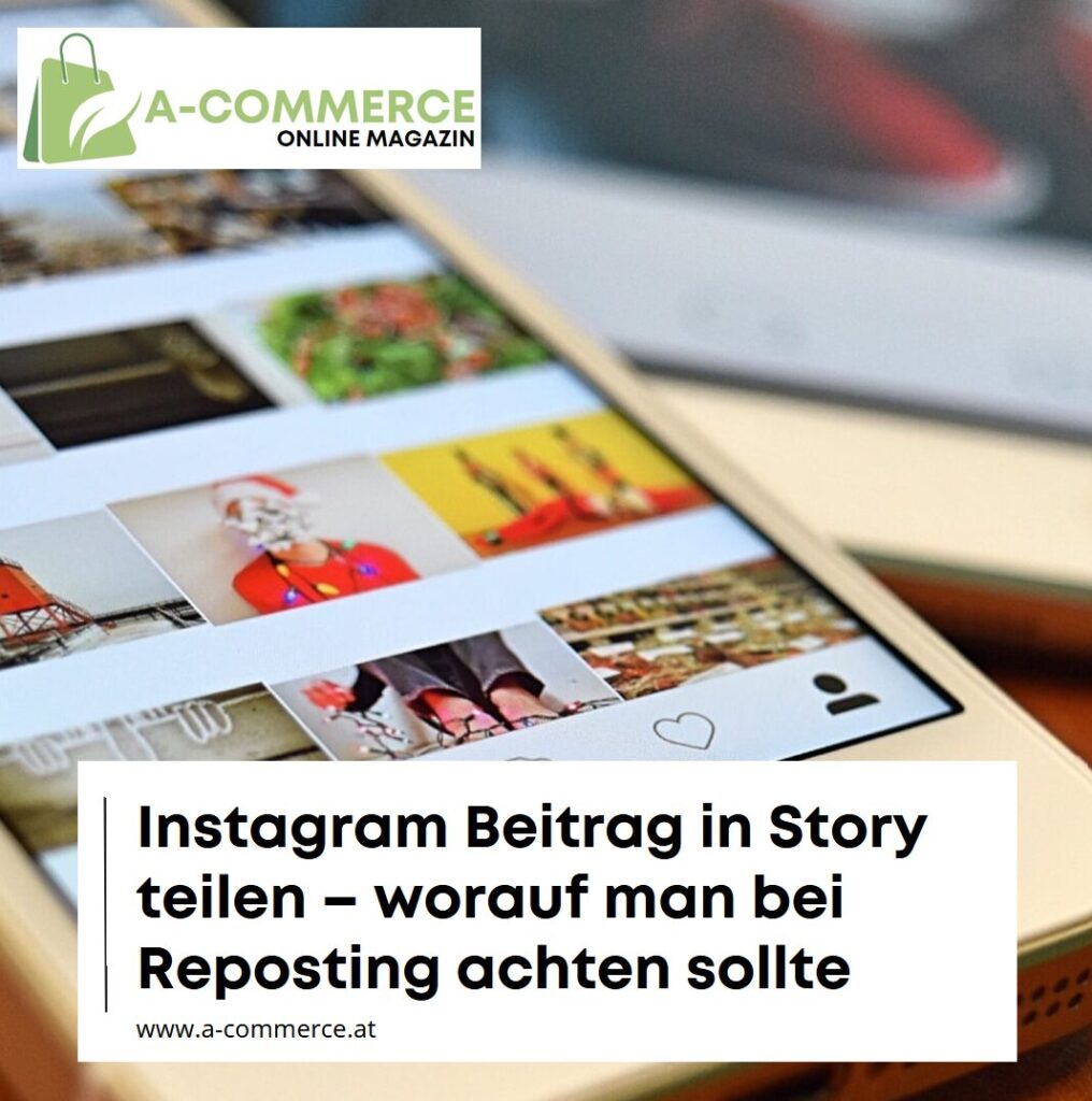 Instagram Beitrag in Story teilen – worauf man bei Reposting achten sollte