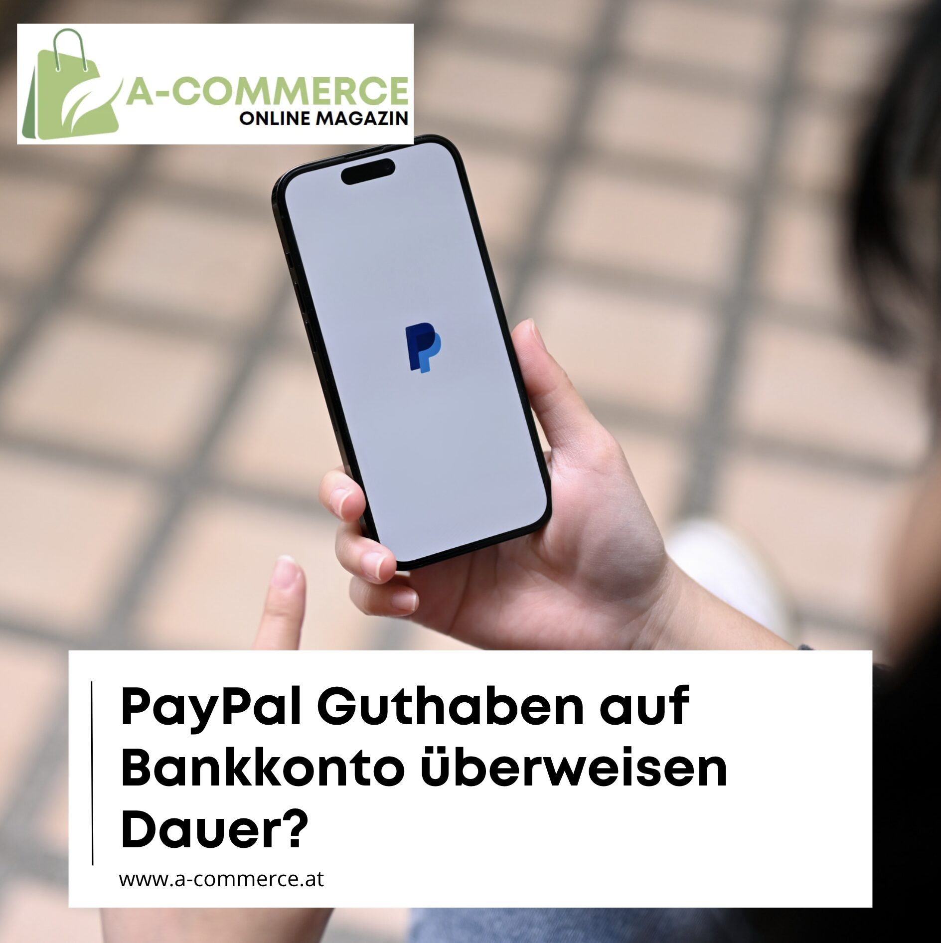 PayPal Guthaben auf Bankkonto überweisen Dauer?
