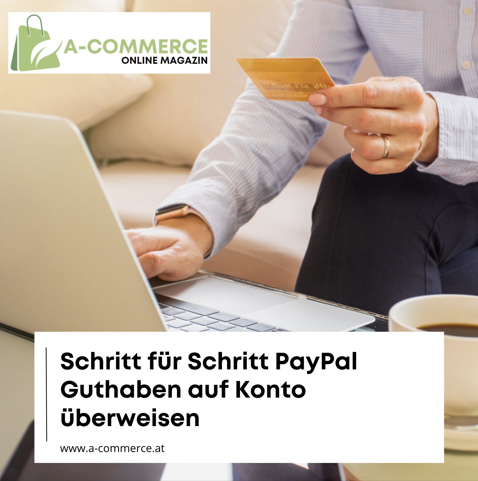 Schritt für Schritt PayPal Guthaben auf Konto überweisen