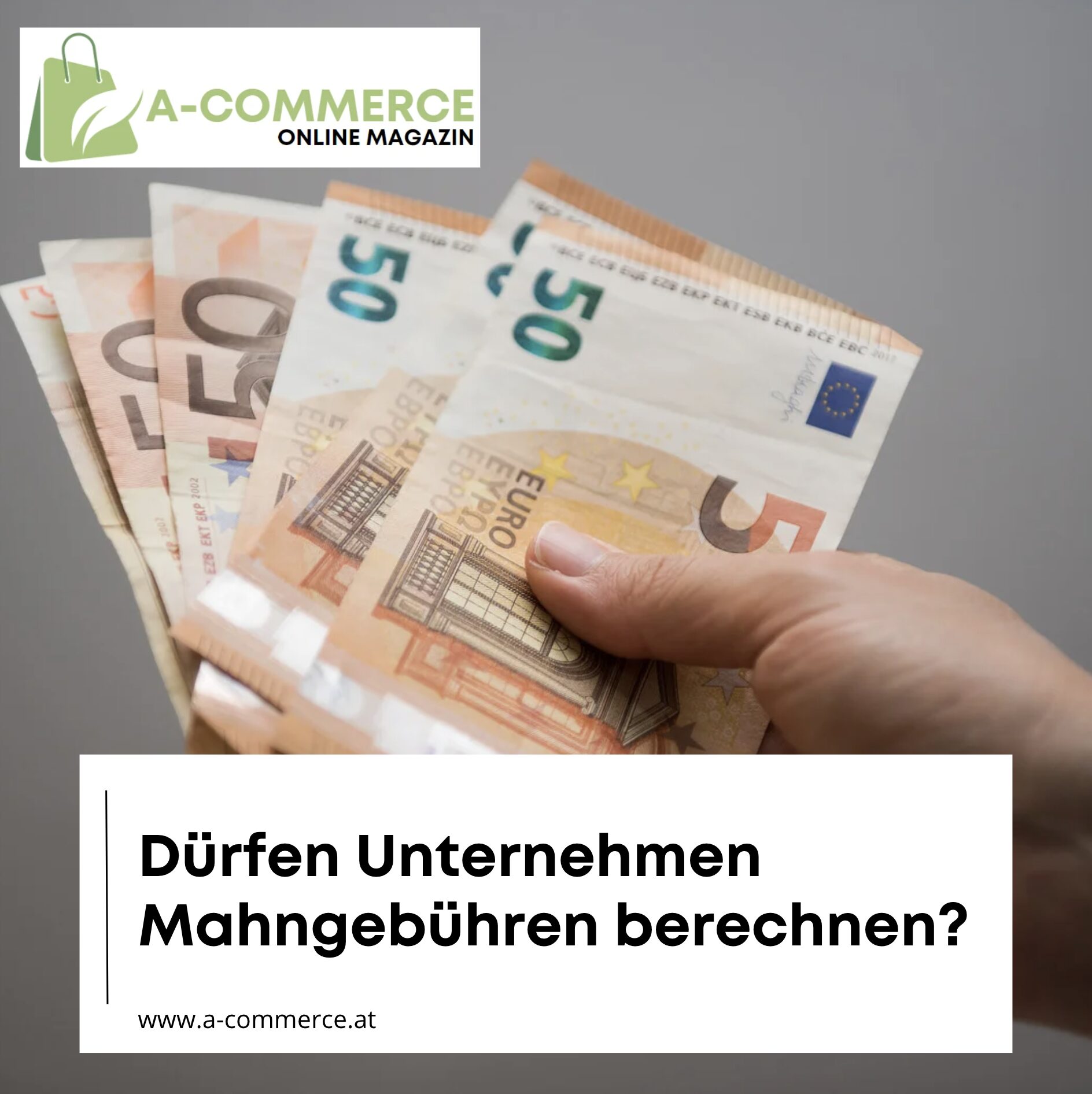 Dürfen Unternehmen Mahngebühren berechnen?