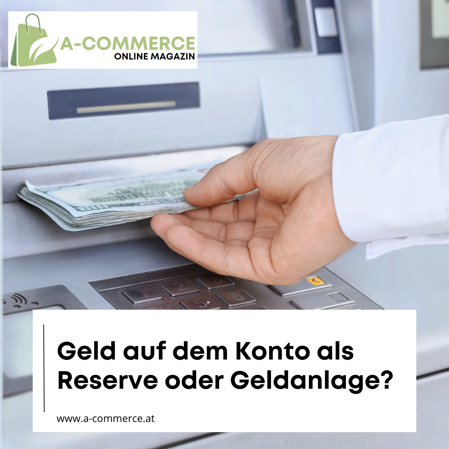 Geld auf dem Konto als Reserve oder Geldanlage?