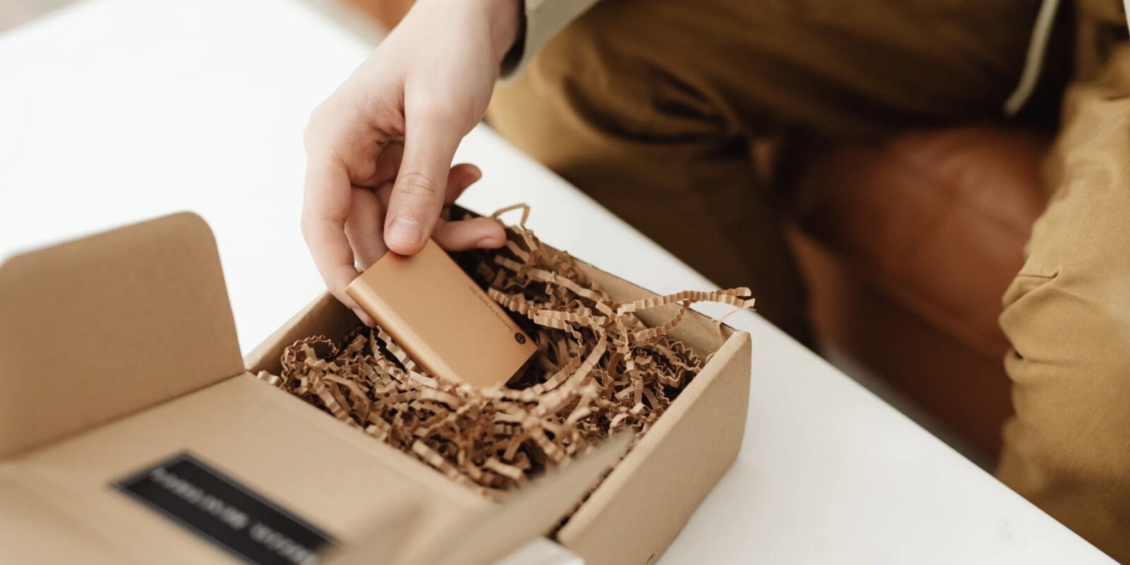modernen Produktverpackungen